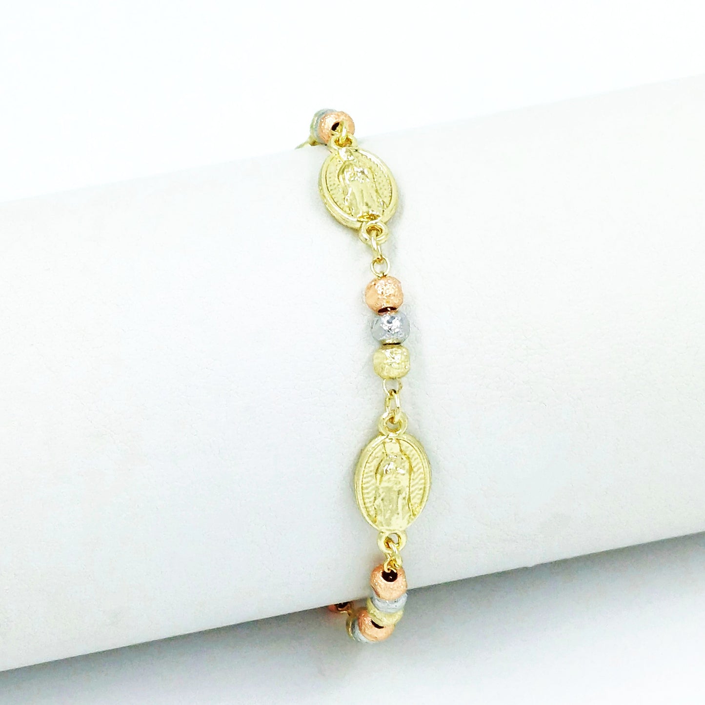 Pulsera 3 oros virgencitas