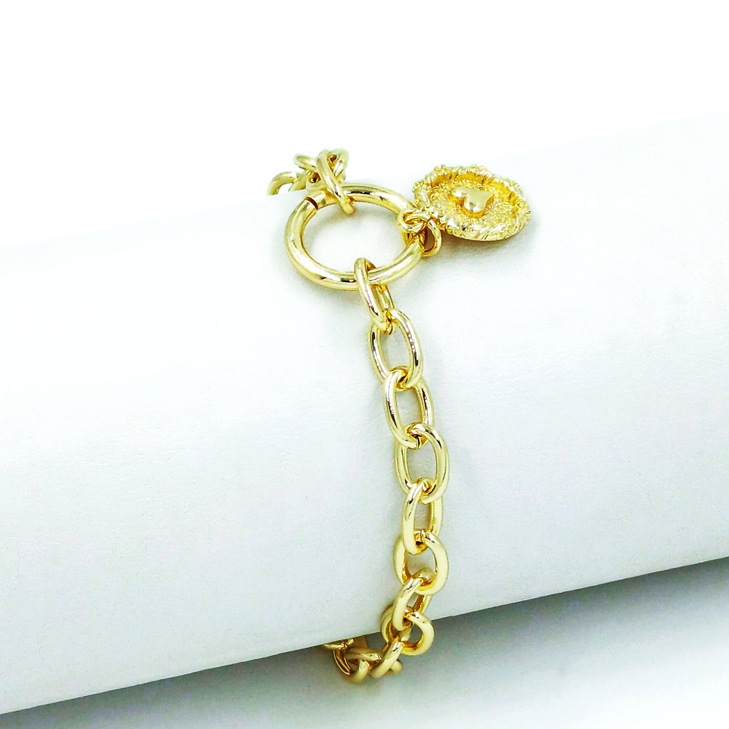 Pulsera dije corazón