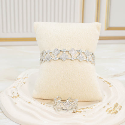 Pulsera + anillo set van cleef P