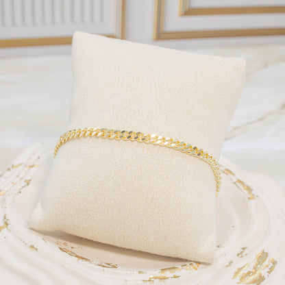 Pulsera cubana gruesa