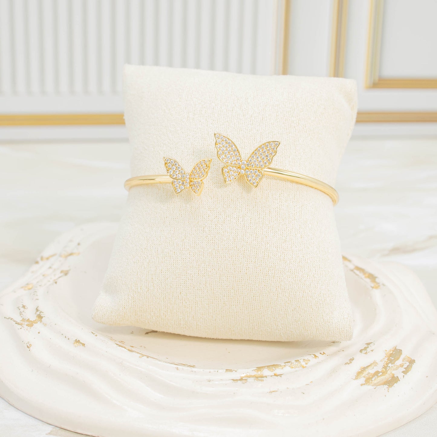 Pulsera aro mariposas