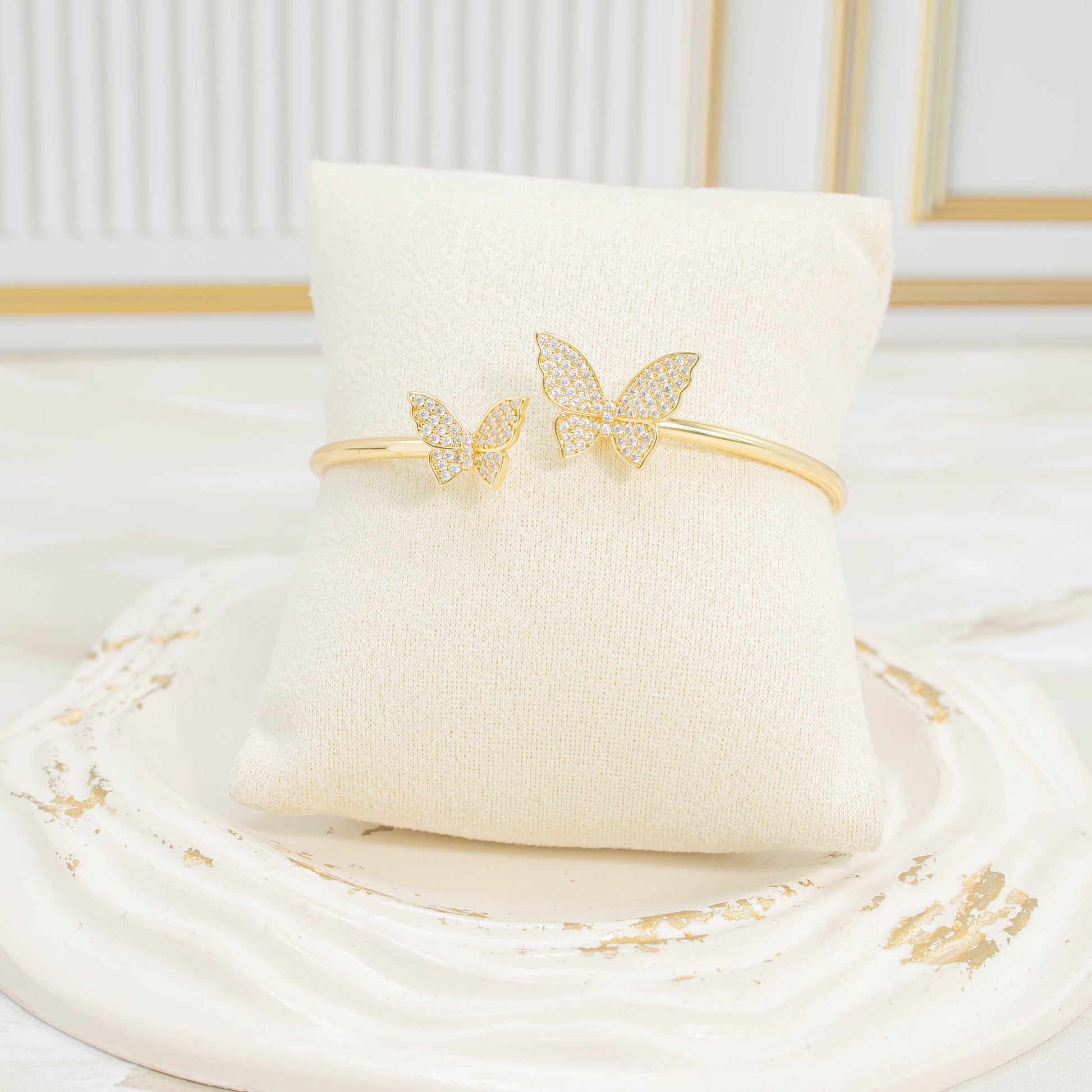 Pulsera aro mariposas