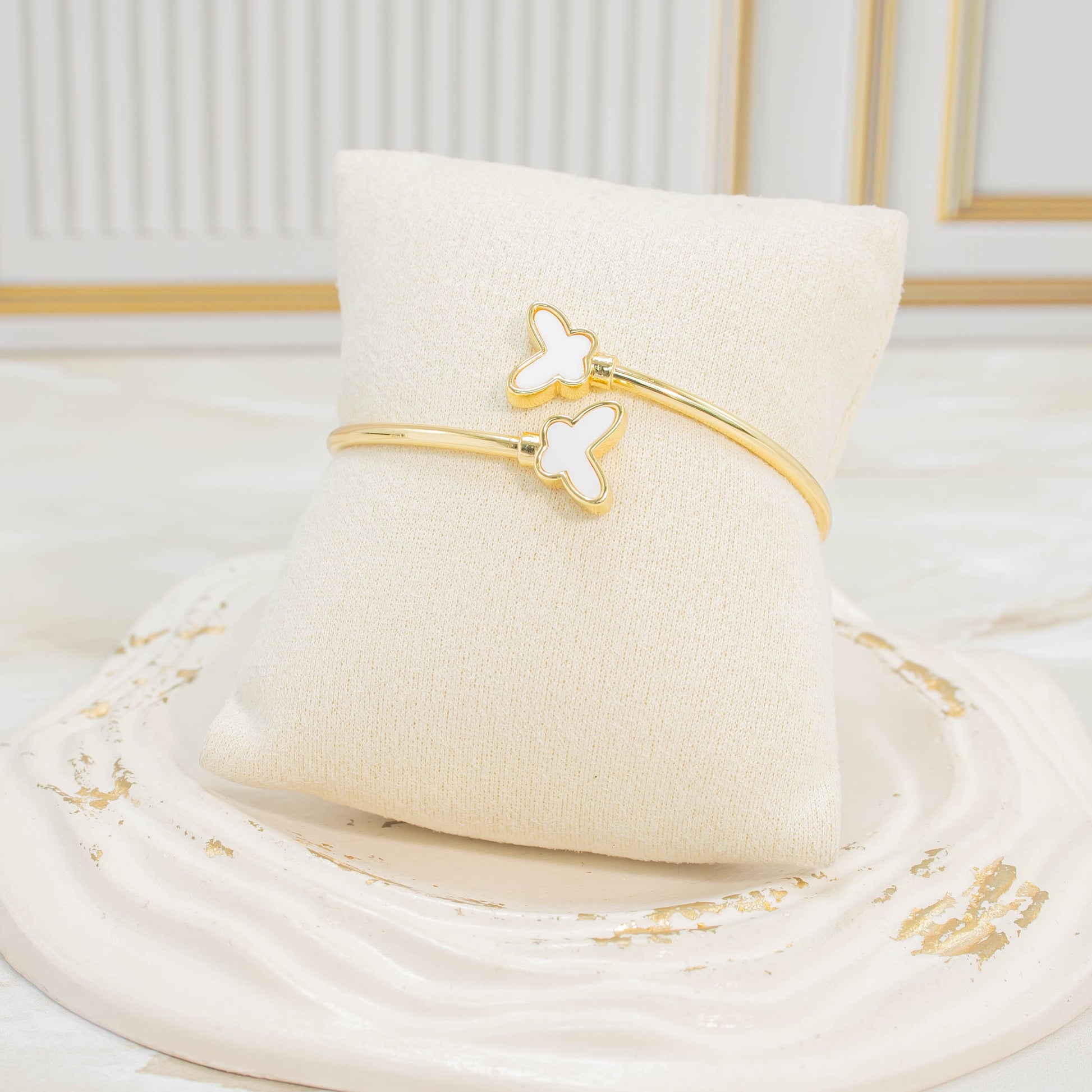 Pulsera aro mariposas