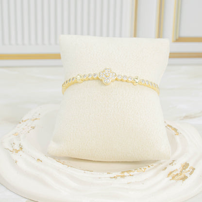 Pulsera aro zircon van cleef