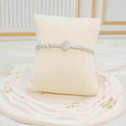 Pulsera aro zircon van cleef P