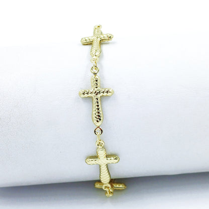 Pulsera cruces