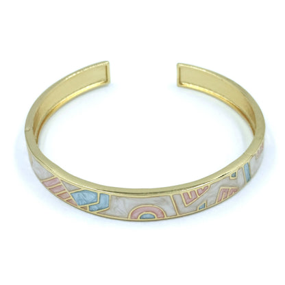 Pulsera aro esmaltada