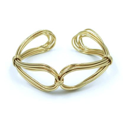 Pulsera aro enlazado