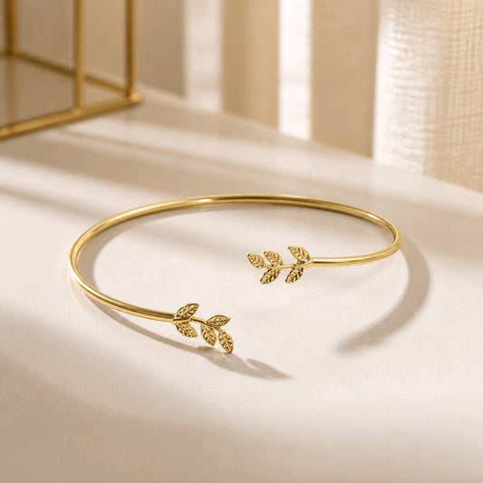 Pulsera brazalete espigas mini