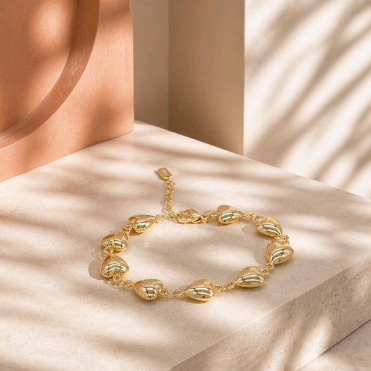 Pulsera corazones