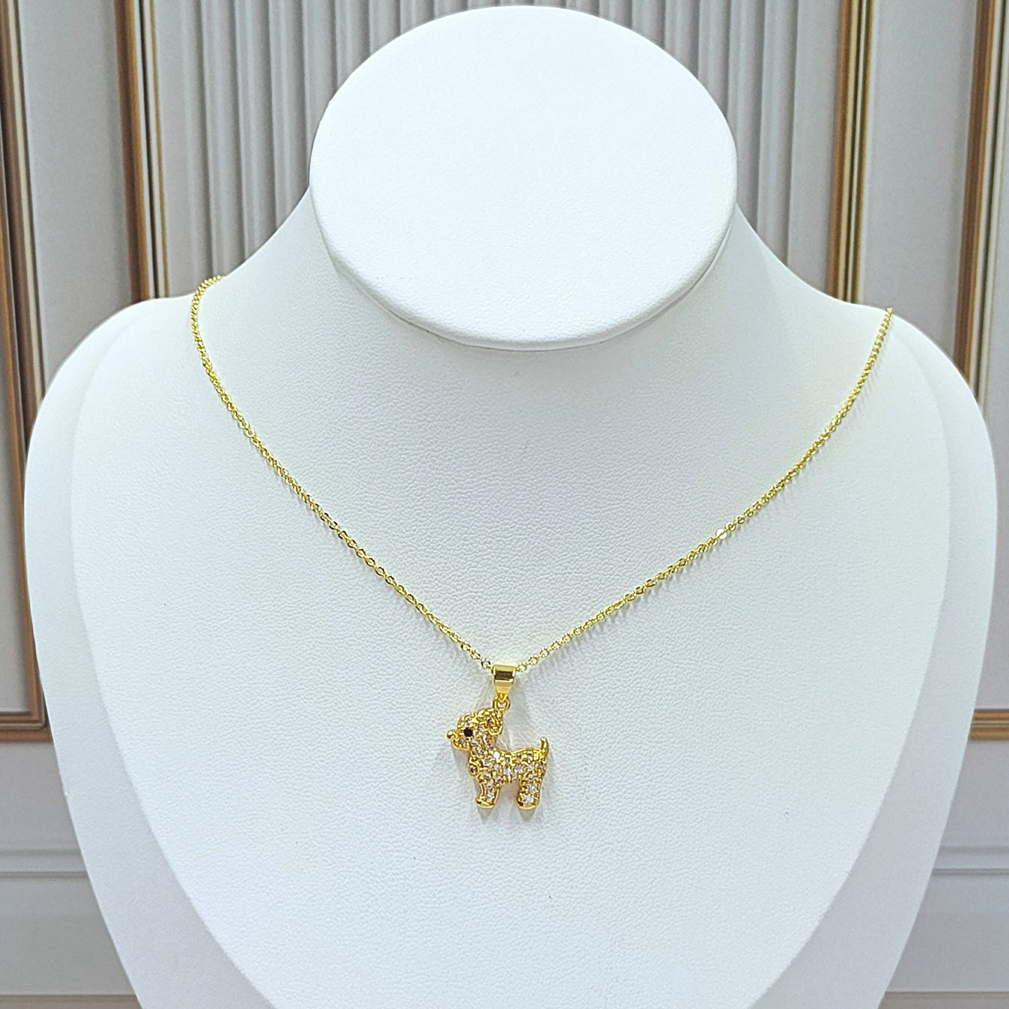 Collar rodio perrito