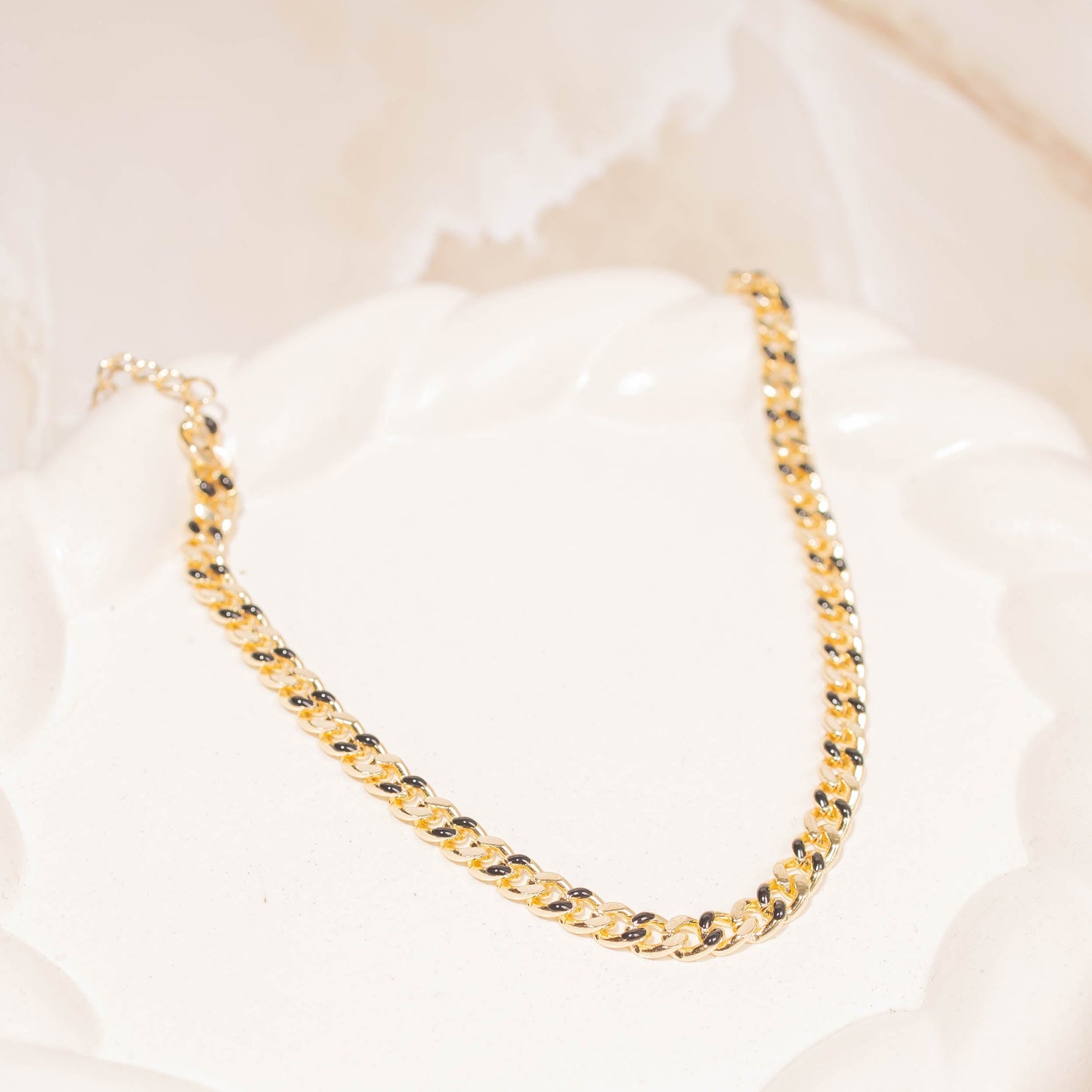 Tobillera Cubana negra Amulí