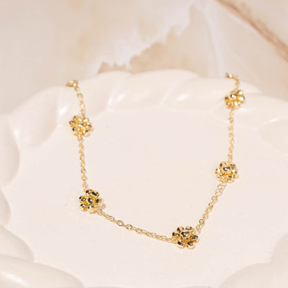 Tobillera Flor Amulí