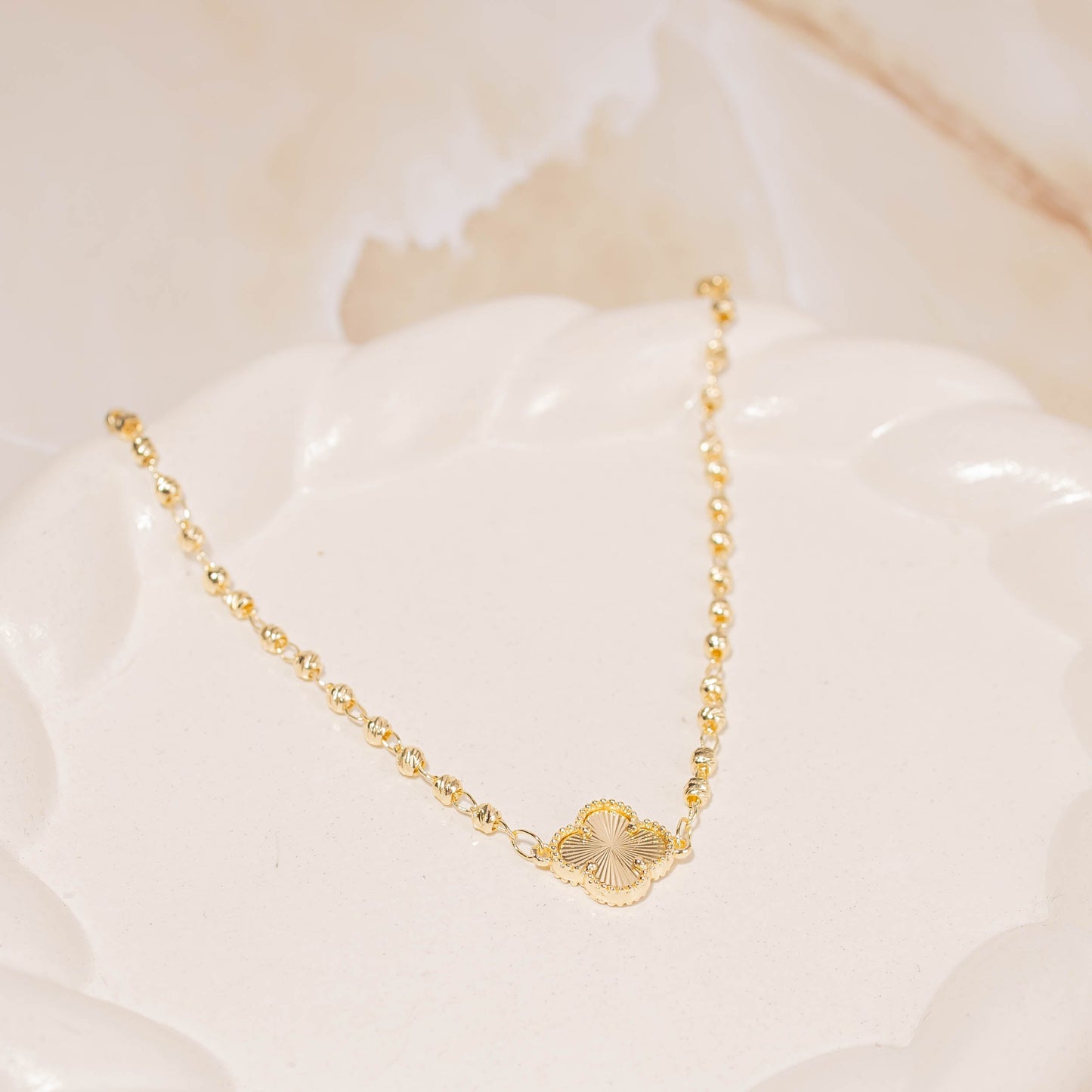 Tobillera Van cleef balín diamantado Amulí