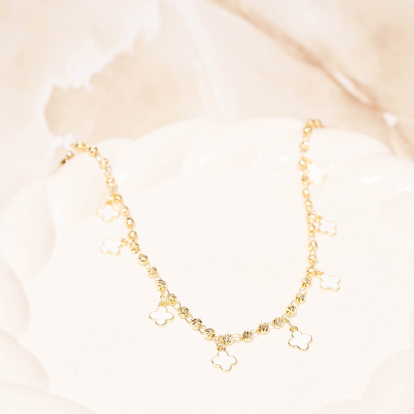 Tobillera mini balín Van cleef Amulí