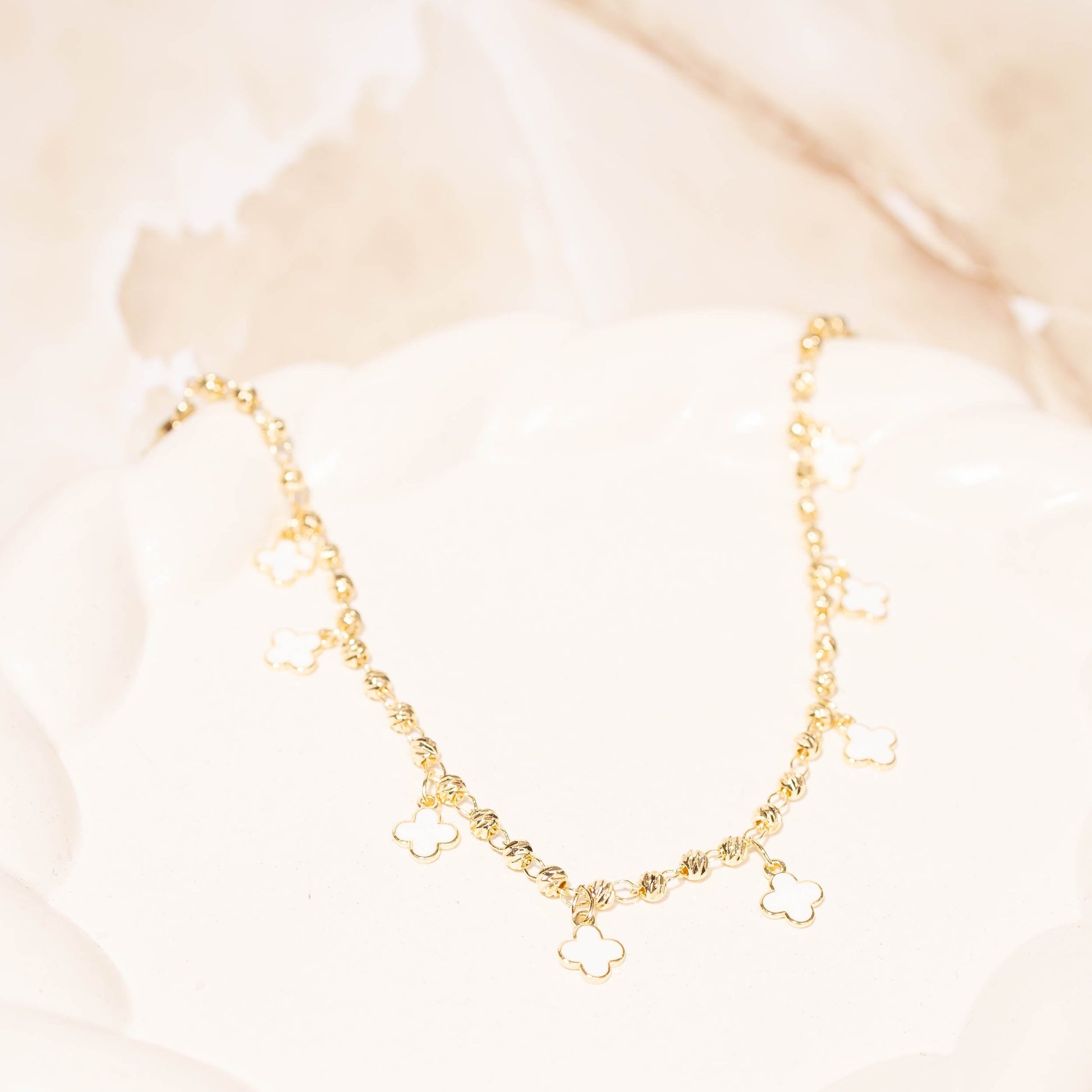 Tobillera mini balín Van cleef Amulí