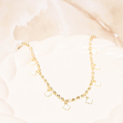 Tobillera mini balín Van cleef Amulí