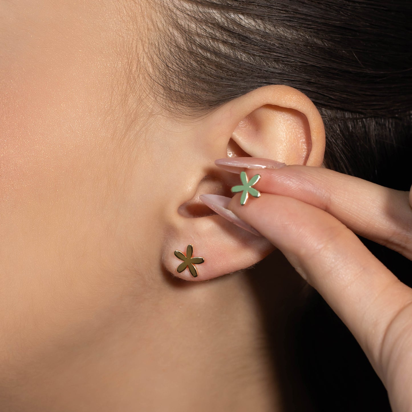 Topo flor lisa (8mm)