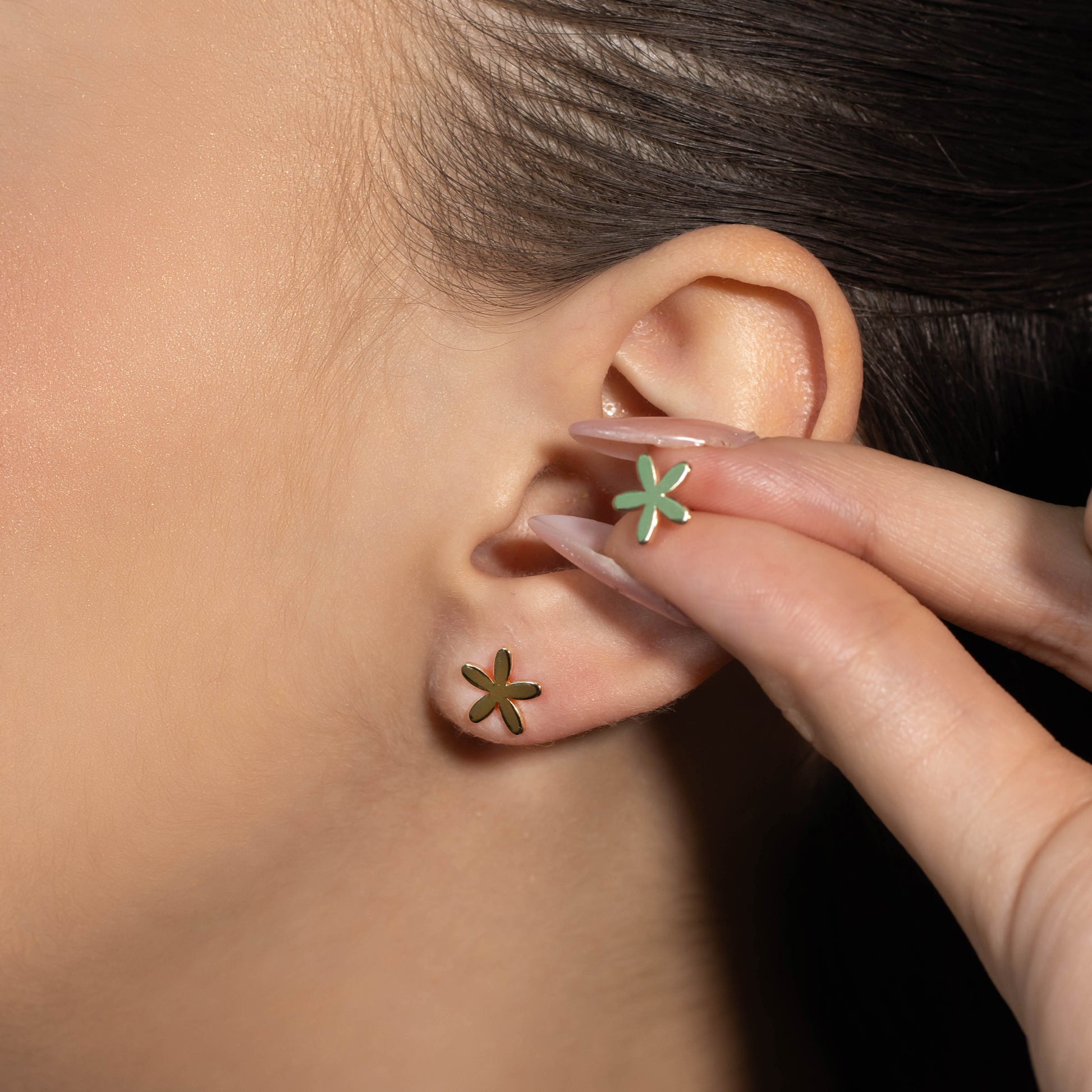 Topo flor lisa (8mm)