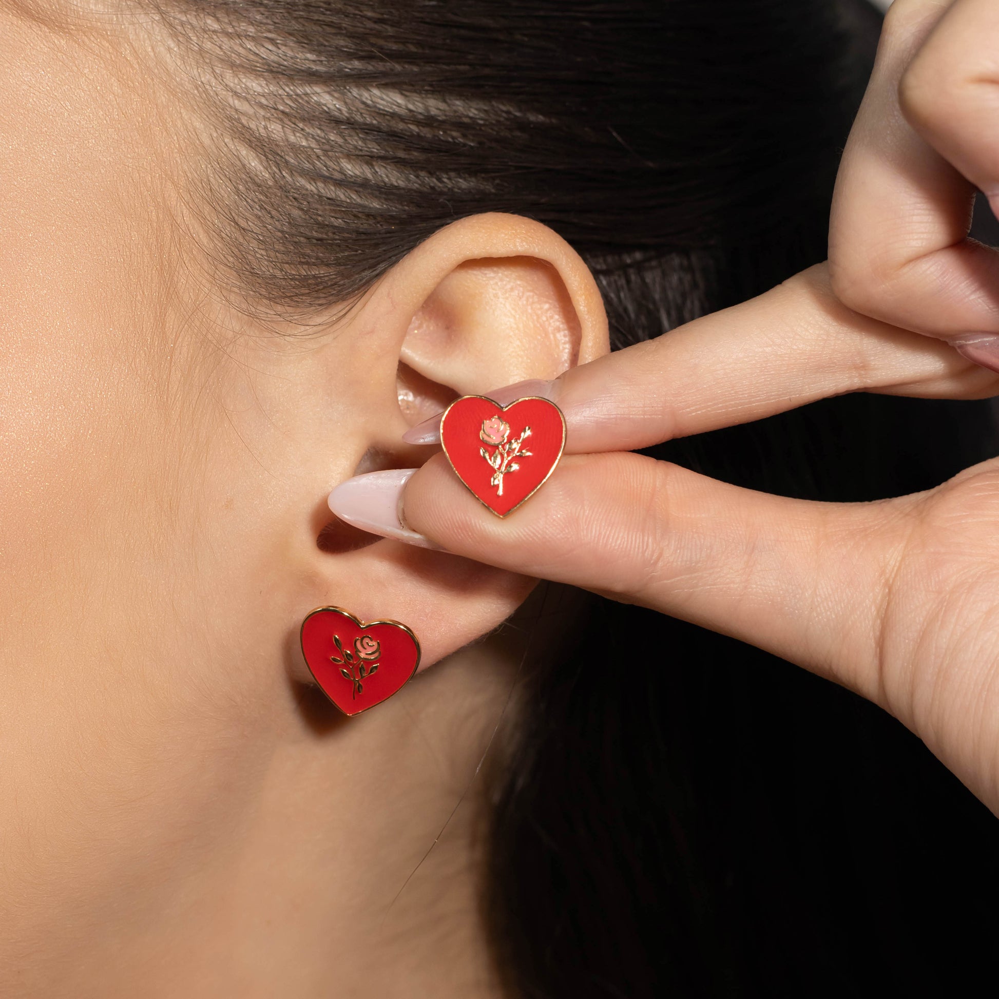 Topo corazon rosa (1,4cm)