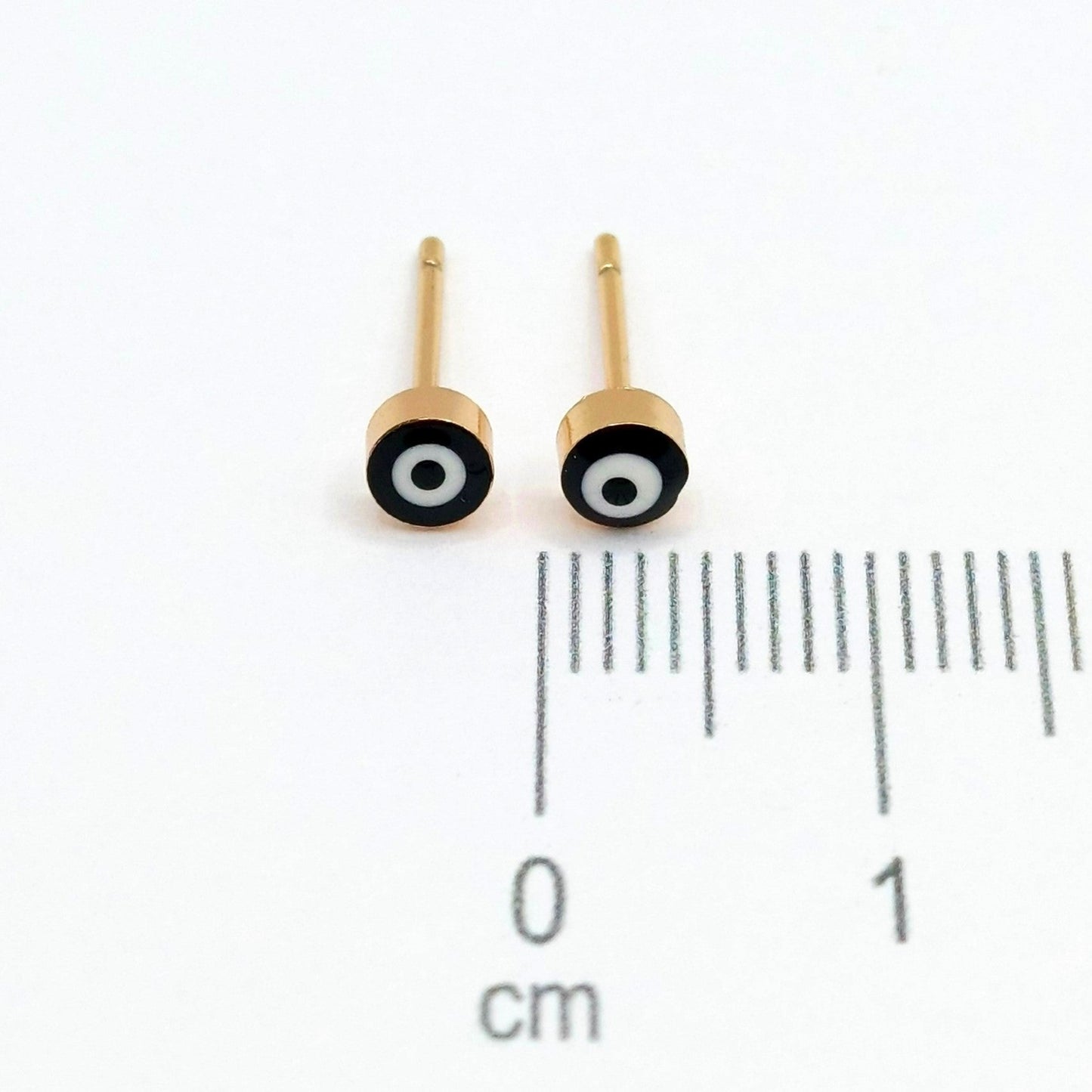 Topo ojo turco negro