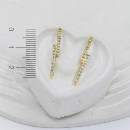 Topo dos lineas microzircones (2,5cm)Amulí