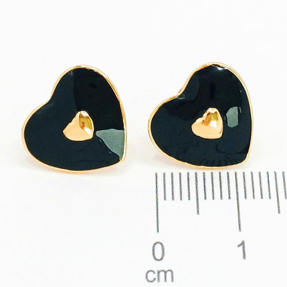 Topo corazon esmaltado (1,4cm)Amulí