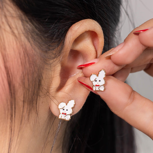 Topo conejito esmaltado  Amulí