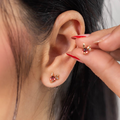 Topo conejito cristal  Amulí