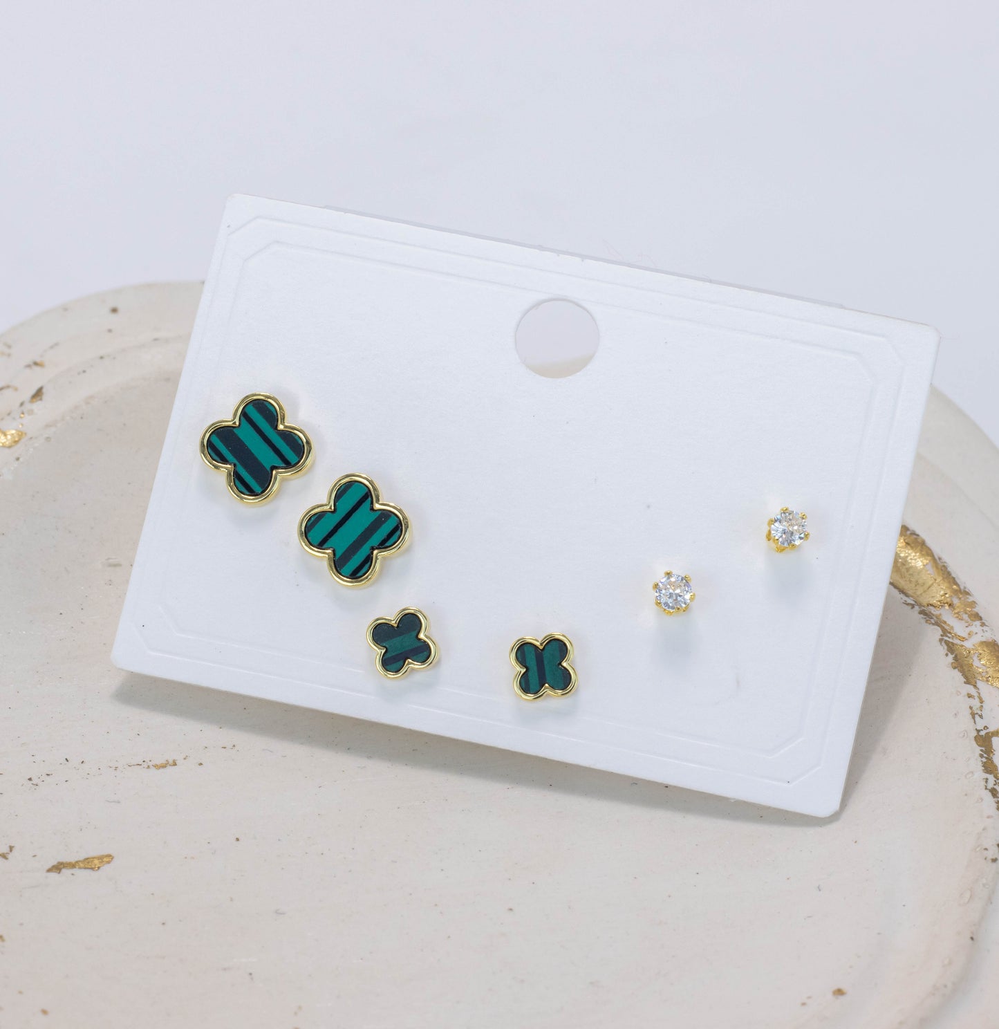 Topo set van cleef verde