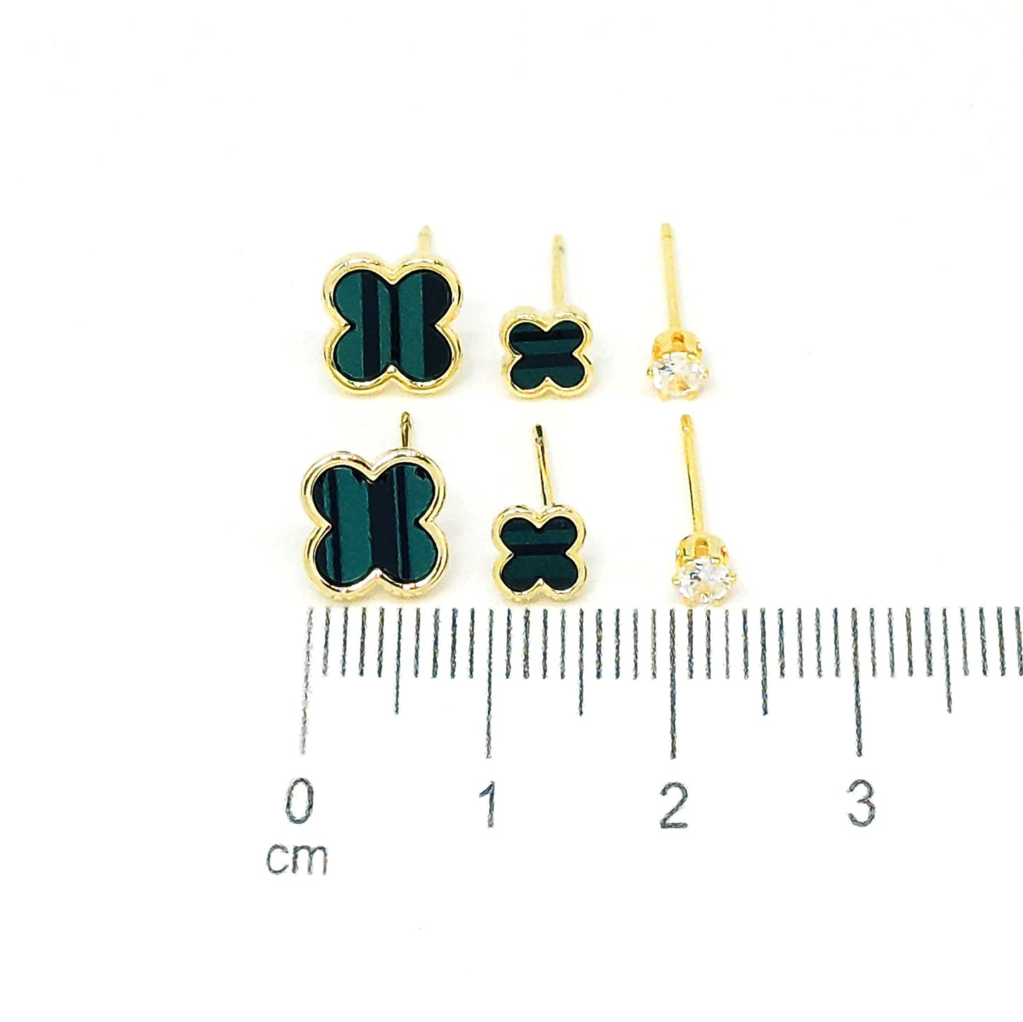 Topo set van cleef verde