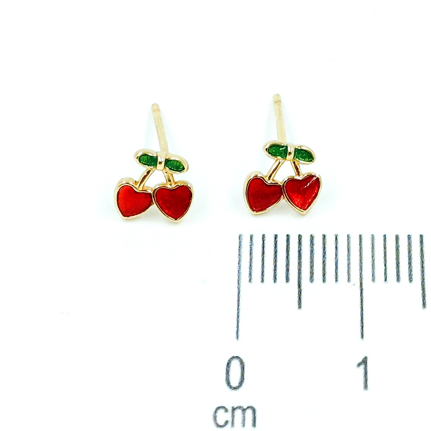 Topo Cereza corazón 