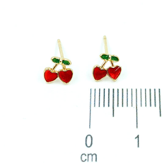 Topo Cereza corazón 