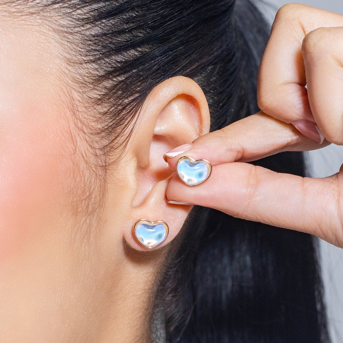 Topo corazon tornasol 