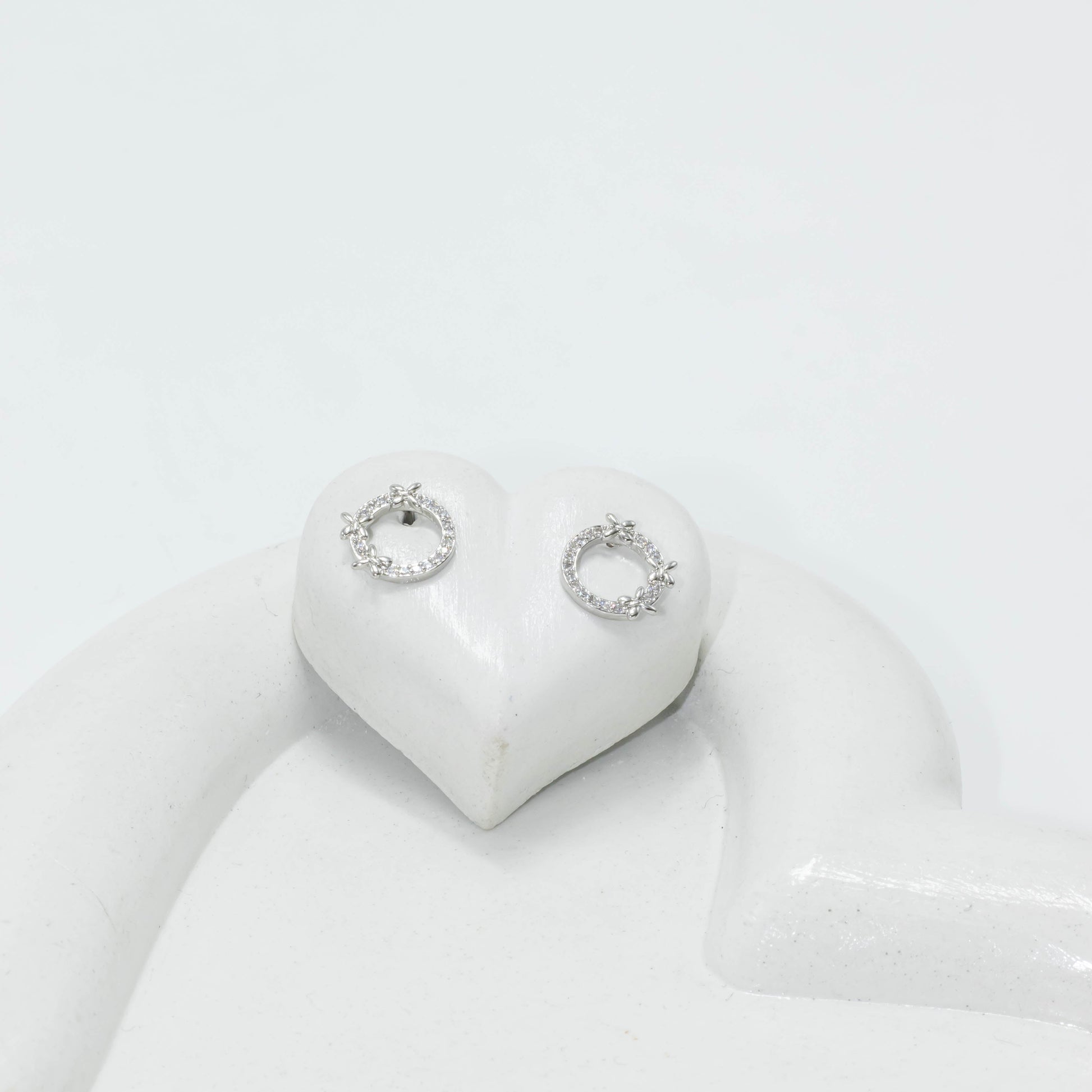 Topo Círculo micro zircón 