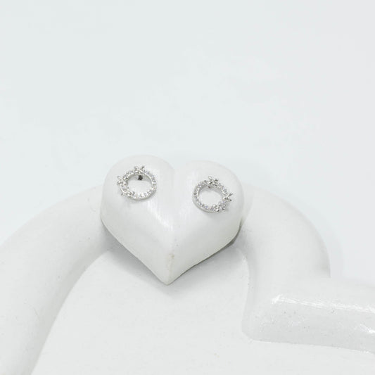 Topo Círculo micro zircón 