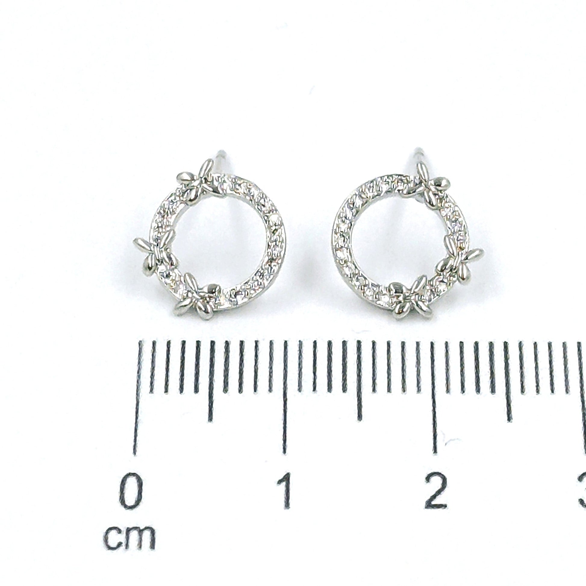 Topo Círculo micro zircón 