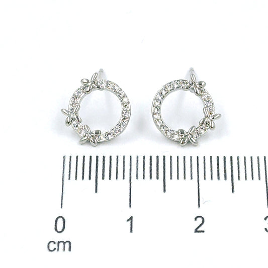 Topo Círculo micro zircón 