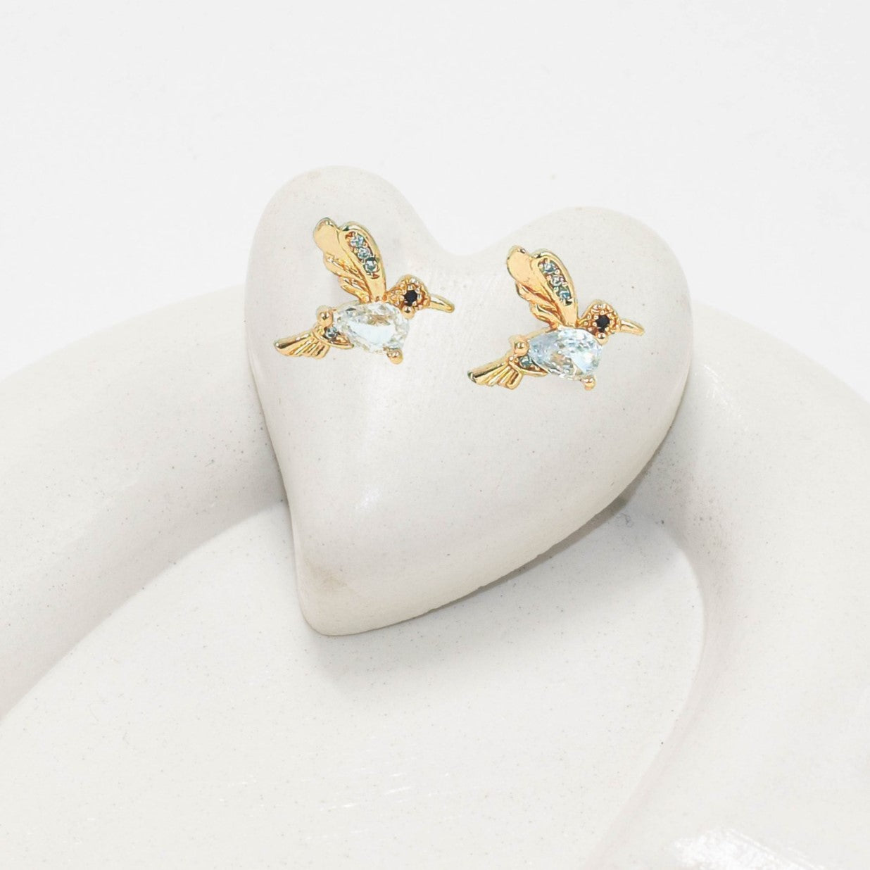 Topo colibrí cristal