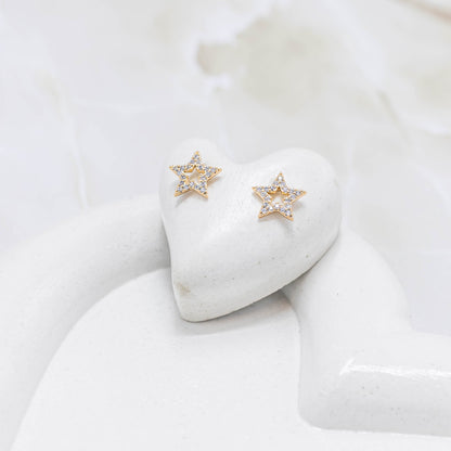 Topo estrella microzircón