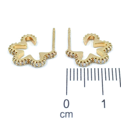 Topo candonga flor microzircón