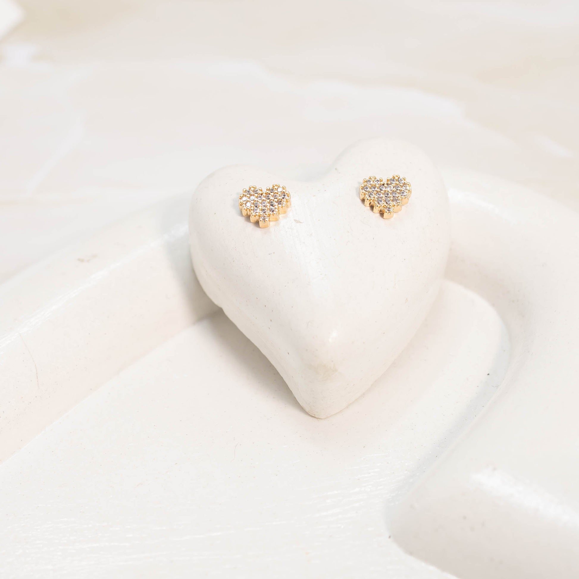 Topo corazón micdrozircon