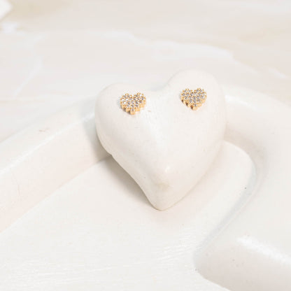 Topo corazón micdrozircon