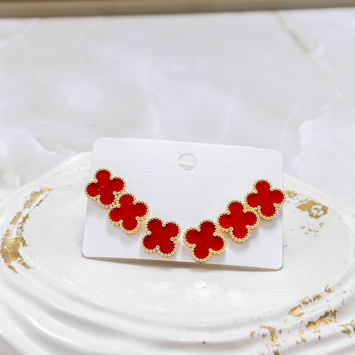 Topo van cleef rojo