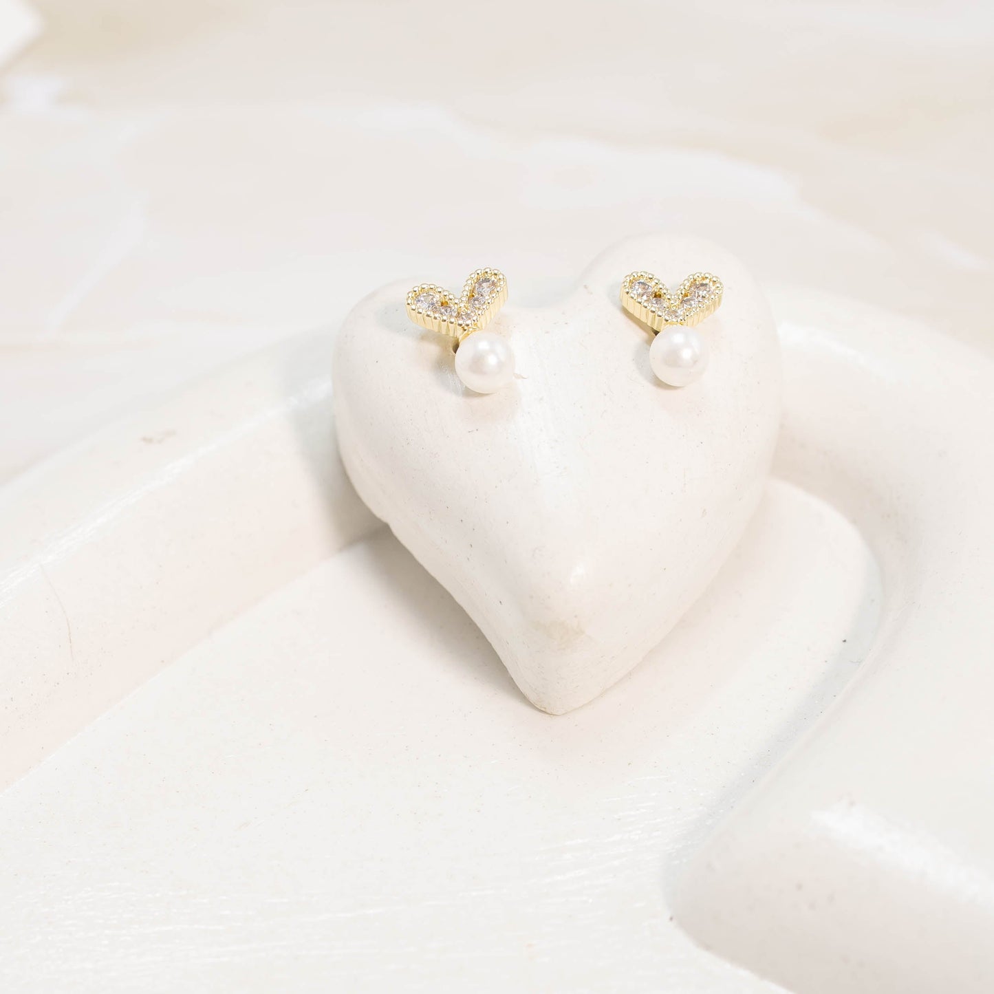 Topo corazón perla Amulí