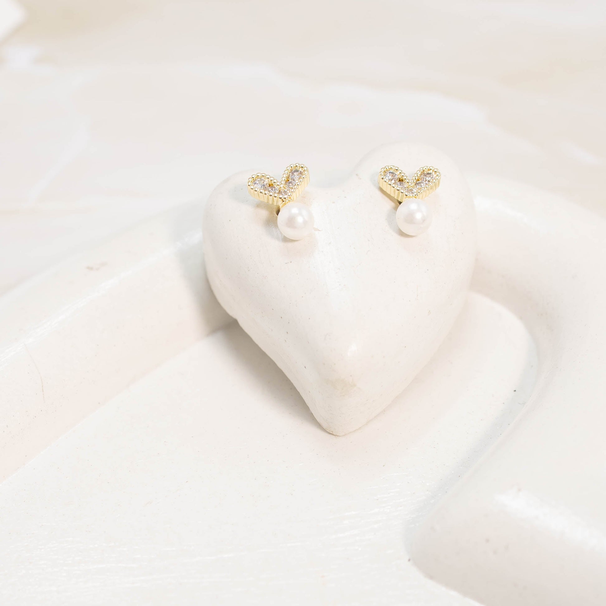 Topo corazón perla Amulí