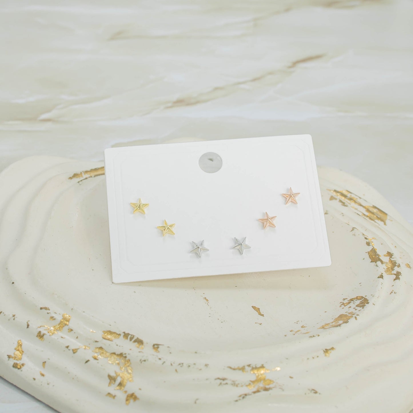 Topo trío estrellas 3 oros