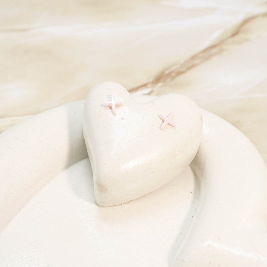 Topo cerámica destello rosa