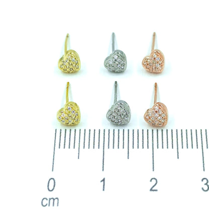 Topo trío corazones 3 oros