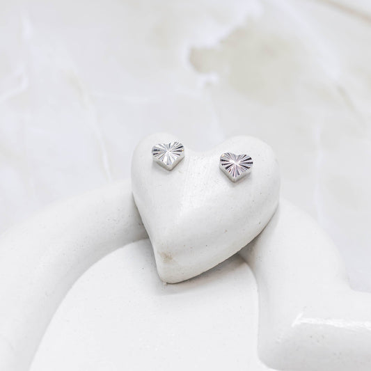 Topo corazón diamantado P